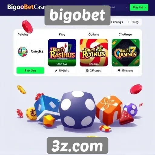 Análise das ofertas de jogos no site bigobet