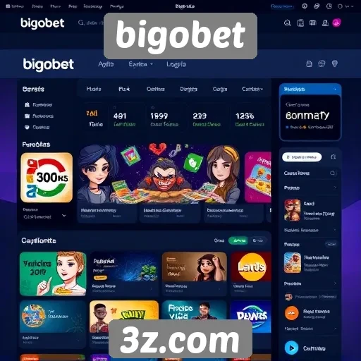 interface do usuário do bigobet é intuitiva e acessível